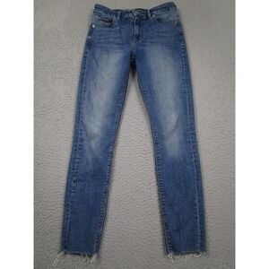 Lucky Brand Jeans Womens 2‎ Blue Denim Bridgette Skinny Cottton Blend